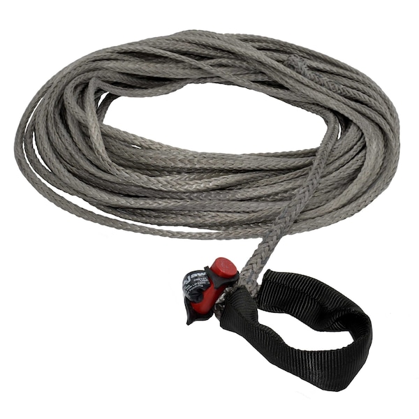 Lockjaw 1/4 in. x 100 ft. 2,833 lbs. WLL. LockJaw Synthetic Winch Line Extension w/Integrated Shackle 21-0250100 - main